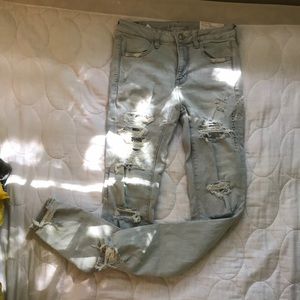 American Eagle Ripped Next Level Stretch Jegging